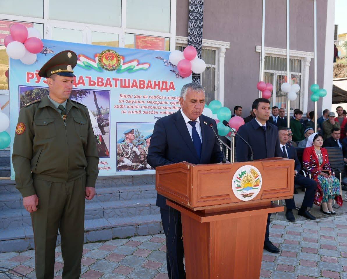 ЧОРАБИНИИ ИДОНАИ ТАНТАНАВӢ БАХШИДА РӮЗИ ДАЪВАТШАВАНДА  ДАР ШАҲРИ РОҒУН ДОИР КАРДА ШУД